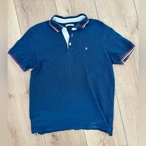 Jack & Jones Men's Blue Polo Shirt